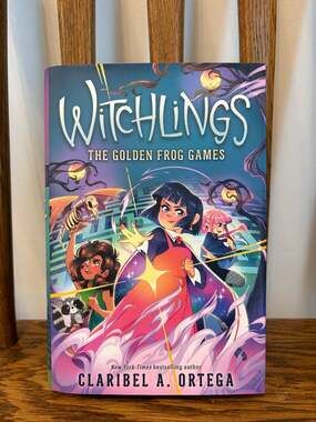 Witchlings: The Golden Frog Games by Claribel A. Ortega (Hardcover)